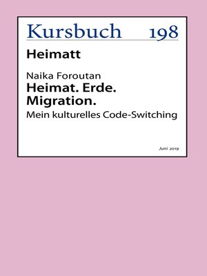 cover image of Heimat. Erde. Migration.